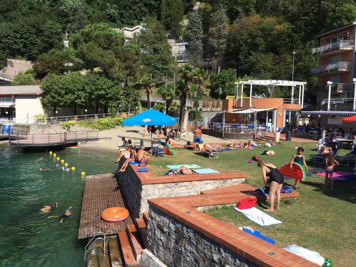 Appartamento Casa Abel Campione dʼItalia Esterno foto