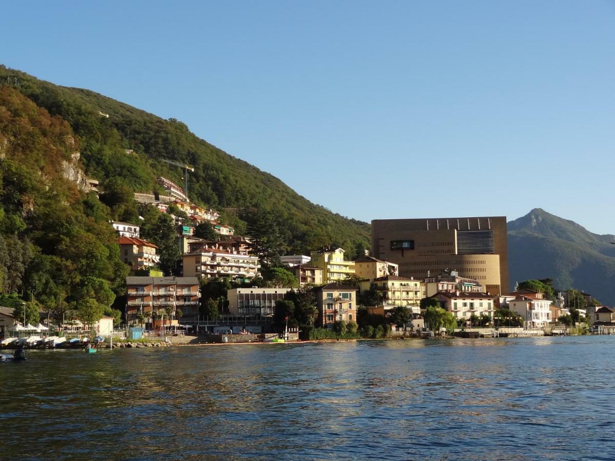 Appartamento Casa Abel Campione dʼItalia Esterno foto