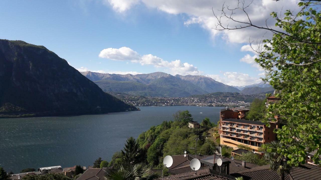 Appartamento Casa Abel Campione dʼItalia Esterno foto